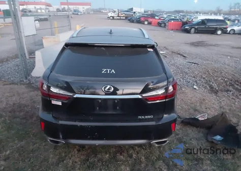 2016 Lexus Rx 350 из США, поврежденный, VIN 2T2BZMCAXGC015644
